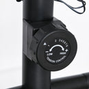 Bici Ellittica Magnetica 8 Livelli con Display LCD Nera-8