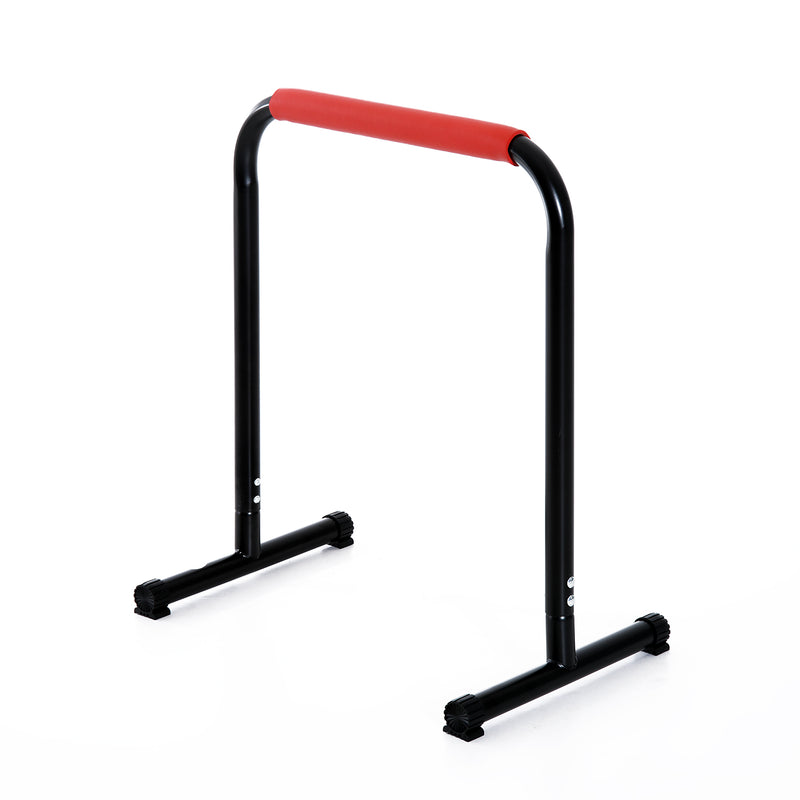 Parallele Fitness per il Potenziamento e la Tonificazione Muscolare in Tubi d'Acciaio Altezza 73 cm -7