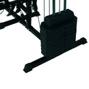 Stazione Multifunzione 156x113x205 cm per Allenamento in Acciaio  Nera-7