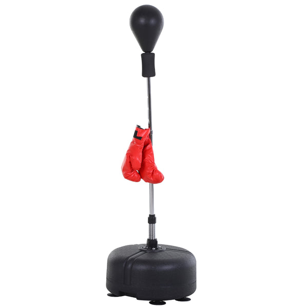 Punching Ball Freistehender Boxsack mit Handschuhen sconto