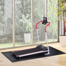 Tappetino Fitness Antiscivolo in PVC Nero 200x100x0.4 cm -2