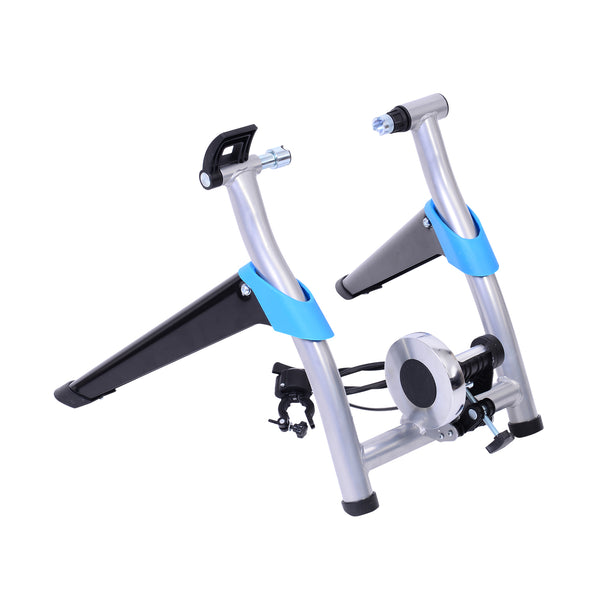 prezzo Magnet-Fahrradtrainer für das Heimtraining Silber 54,4 x 47,2 x 39,4 cm