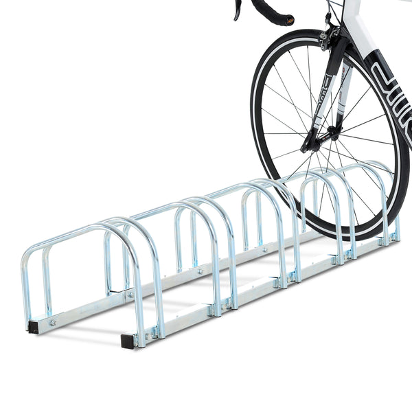 5-Sitzer Fahrradträger aus Stahl 130x33x27 cm Silber prezzo