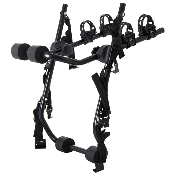 prezzo Universal-Heckfahrradträger für 2 Fahrräder Schwarz 44x63x66 cm