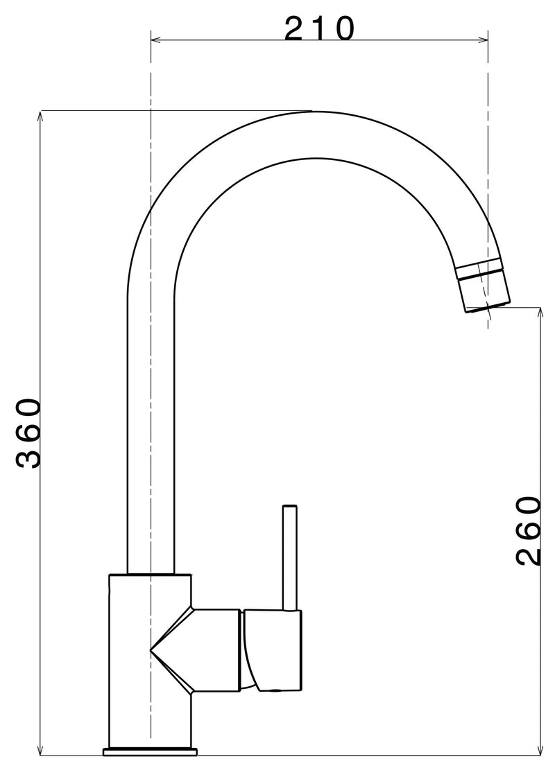 Rubinetto Cucina Miscelatore Monocomando Apell AP7780GO Granito Avena-2