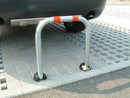 Barriera Dissuasore di Parcheggio Sosta in acciaio 53x5x49cm AR050 Parky Barriers-3