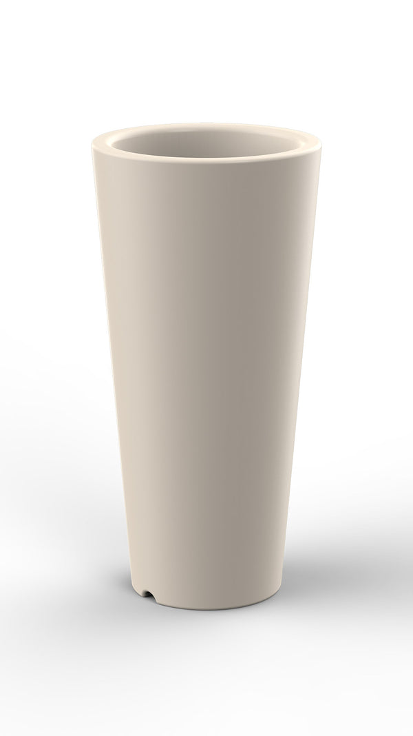 Vaso Ø34x86 cm in Resina Arkema Tondo 86 Bianco prezzo