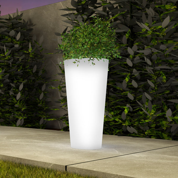 acquista Vaso Luminoso Ø34x86 cm in Resina Arkema Tondo 86 SL