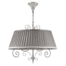 Lampadario Elegant in Metallo Felicita Beige-4