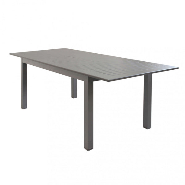 acquista Cuba Ausziehbarer Tisch 150/210x90x75 h cm in taubengrauem Aluminium