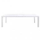 Tavolo Allungabile Houston 135/180x80x75 h cm in Alluminio Bianco-5