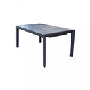 Tavolo Allungabile Portland 175/235x100x75 h cm in Alluminio Antracite-4