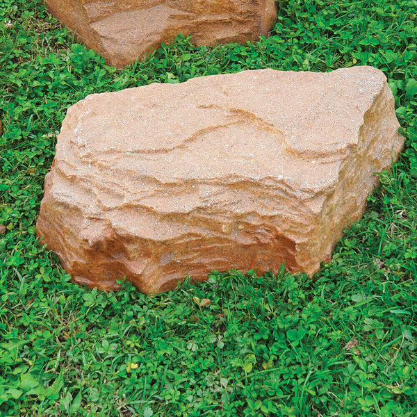 sconto Künstlicher Dekofelsen für den Garten 50x30x13 cm aus Fiberglas