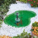 Laghetto Artificiale Verde da Giardino 110x78x28 cm 120 Litri-1