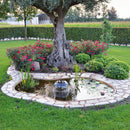 Laghetto Artificiale Roccia da Giardino 270x205x50 cm 1350 Litri-1