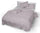 Bettbezug für Doppelbett mit Kissenbezügen, bedruckt in reiner Baumwolle Division Pink