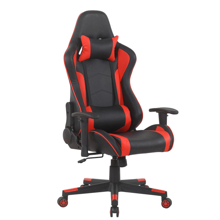 Sedia da Gaming Ergonomica 83X65X32 cm con Casse e Connessione Bluetooth Nera e Rossa-1