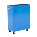 Carrello Porta Utensili da Officina con Cassettiera Azzurro 61.5x33x85 cm -5