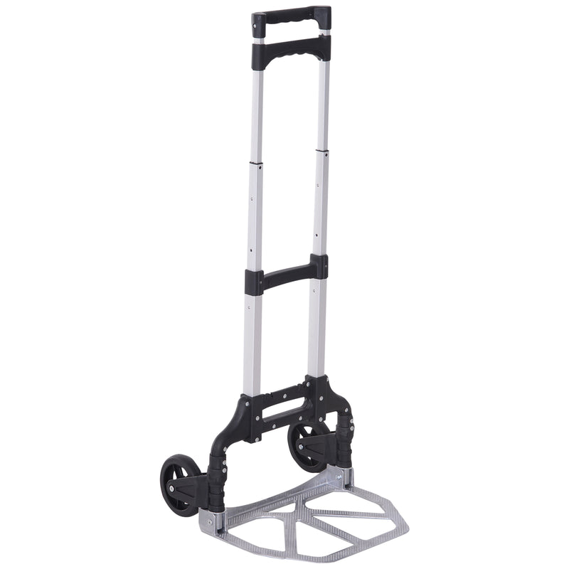 Carrello Portapacchi Pieghevole Max 70kg in Alluminio -4