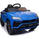 Macchina Elettrica per Bambini 12V con Licenza Lamborghini Urus Blu-10