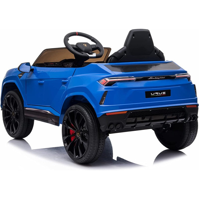 Macchina Elettrica per Bambini 12V con Licenza Lamborghini Urus Blu-4