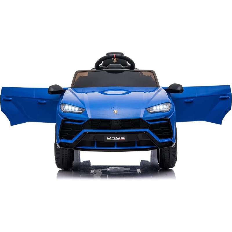 Macchina Elettrica per Bambini 12V con Licenza Lamborghini Urus Blu-7