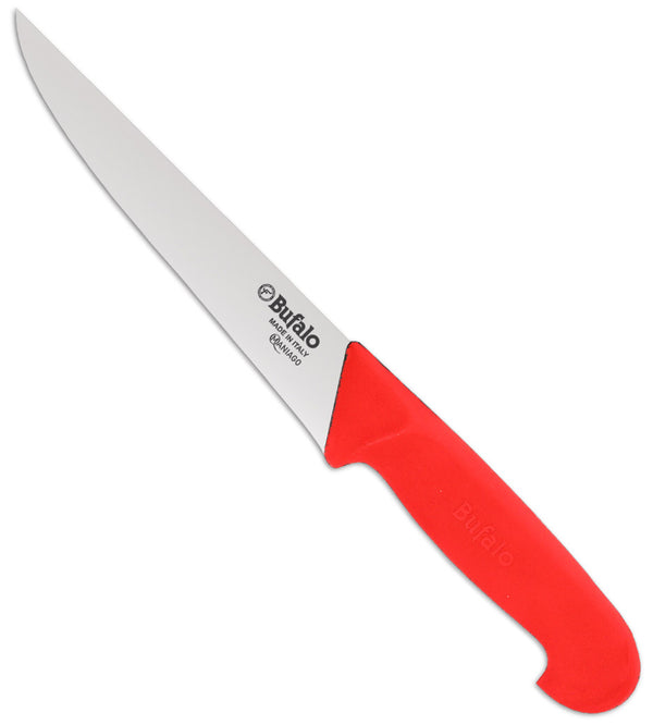 Messer für Scannare Blade 18 cm Buffalo Scanno Straight Edge S95/18 Roter Griff online