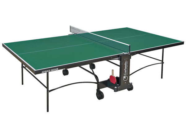 Garlando Advance Indoor-Pin-Pong-Tisch mit grüner Platte und Rädern sconto