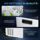 Frigo Portatile Elettrico a Compressore 20 Litri per Auto e Camion Bianco-7