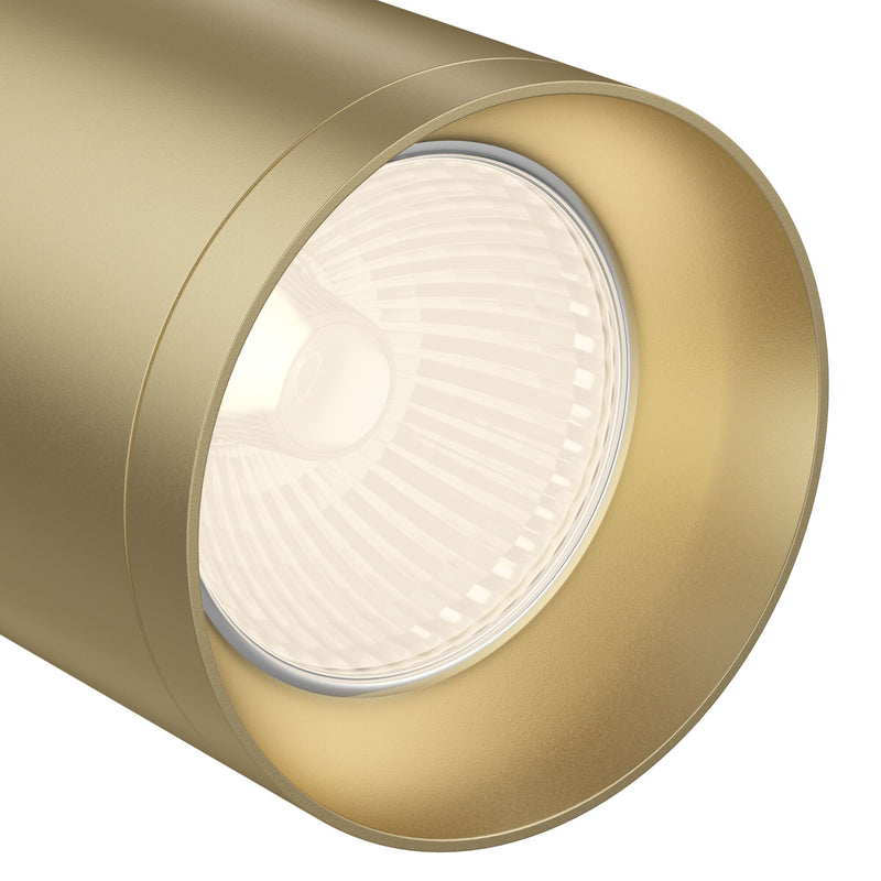 Plafoniera Ceiling & Wall in Alluminio Focus Opaco Oro-3