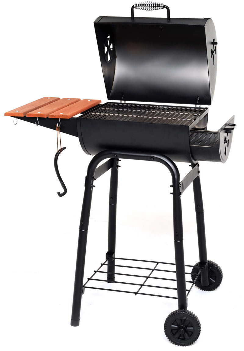 Barbecue a Carbone Carbonella 80x60x105 cm in Acciaio Sochef Pedro 45-2