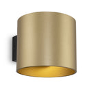 Lampada da parete Ceiling & Wall in Alluminio Rond Opaco Oro-1