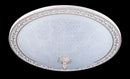 Plafoniera Ceiling & Wall in Metallo Aritos Bianco con Oro-3