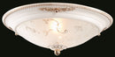 Plafoniera Ceiling & Wall in Metallo Diametrik Bianco con Oro-2