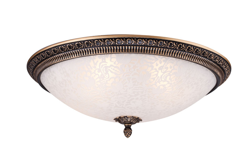 Plafoniera Ceiling & Wall in Metallo Pascal Bronzo Antique-1