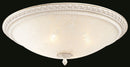 Plafoniera Ceiling & Wall in Metallo Pascal Bianco con Oro-3