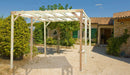 Pergola da Giardino 3x4,98x2,47 m in Legno Senza Copertura -2