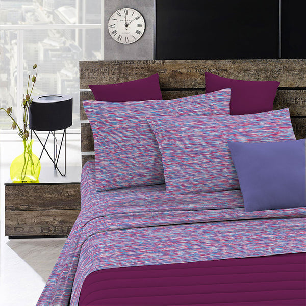 online Bettlaken-Set oben und unten bedruckt und Misson-Kissenbezüge in verschiedenen Größen