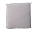 Cuscino Real Seduta 39x39x4 cm in Poliestere Grigio-2