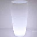 Vaso Luminoso da Giardino a LED Ø43 cm in Resina 5W Cypress Bianco Freddo-3