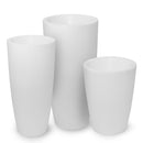 Vaso Luminoso da Giardino a LED Ø43 cm in Resina 5W Cypress Bianco Freddo-4