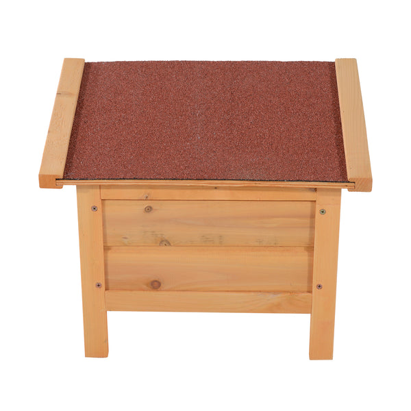 Gartenbox Container Werkzeughalter aus Holz 45x33x36 cm Box online