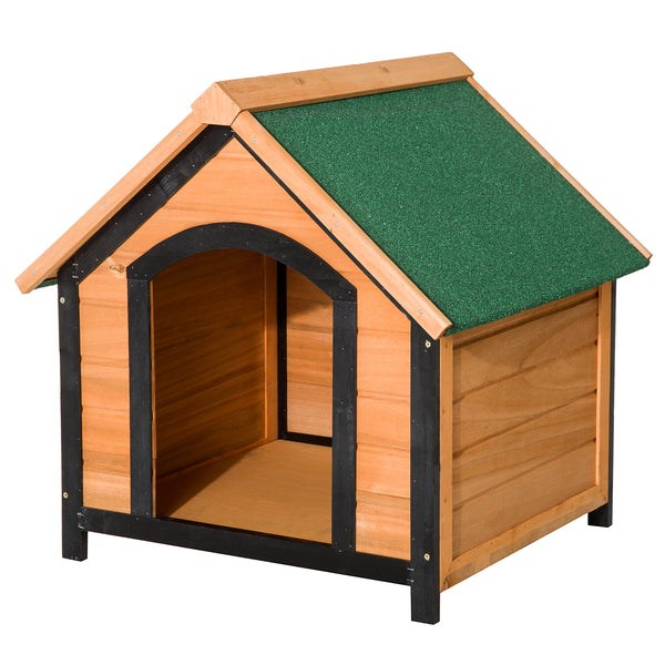 Outdoor Hundehütte aus Naturholz 76x65x64 cm prezzo