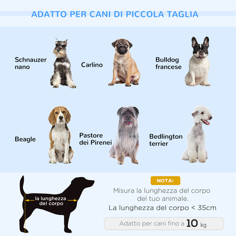 Divano per Cani e Gatti Imbottito 86x55x33 cm in Velluto Blu Navy-7