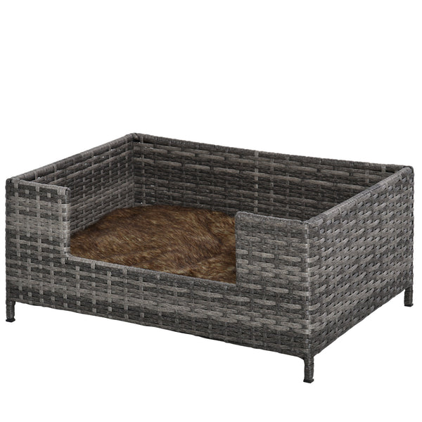 Zwinger für Hunde und Katzen 61x46x27 cm mit grauem Kissen acquista