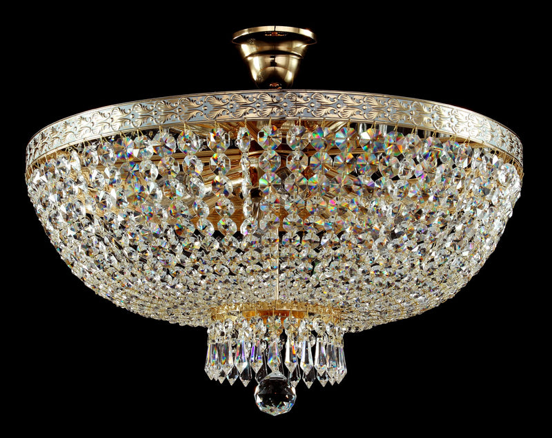 Lampadario Royal Classic in Metallo Bella Oro-1