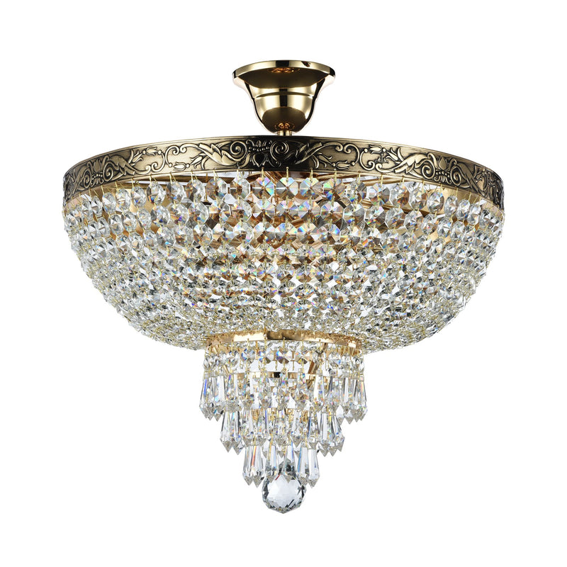 Lampadario Royal Classic in Metallo Palace Oro Antique-4