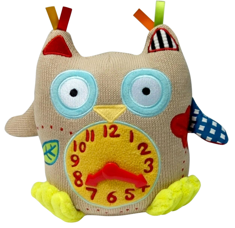 Il Mio Primo Orologio Peluche per Bambini Dolce Multicolor-1