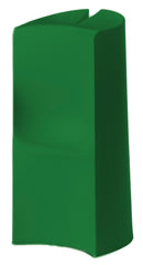 Sgabello Alto da Giardino 40x82 cm in Resina Arkema Kalispera Verde scuro-1