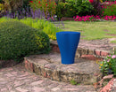 Sgabello da Giardino 37x47 cm in Resina Arkema Felix Blue-2